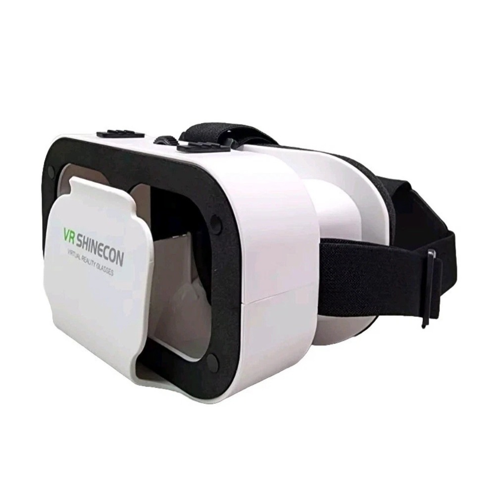 VR Shinecon Virtual Reality Glasses Unisex OS White Excellent 3D Smartphone VR